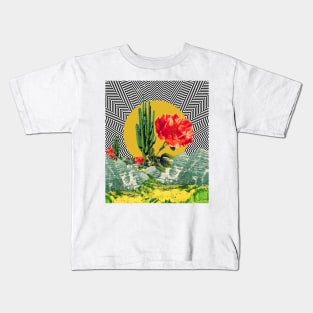 Saguaro illusión Kids T-Shirt